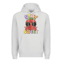 Dove Grey stay sweet Premium Hoodie - MaliasSmallBusiness