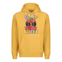 Mustard stay sweet Premium Hoodie - MaliasSmallBusiness