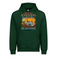 Forest Green bind my wandering heart to thee Urban Hoodie - MaliasSmallBusiness