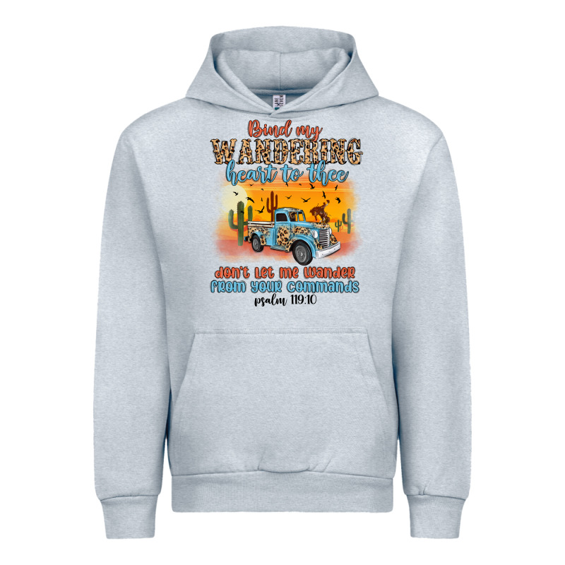 Bind My Wandering Heart To Thee Urban Hoodie by MaliasSmallBusiness | Teevron