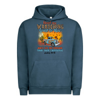 Pigment Midnight Navy bind my wandering heart to thee Urban Hoodie - MaliasSmallBusiness