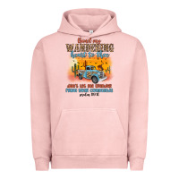 Pigment Salmon bind my wandering heart to thee Urban Hoodie - MaliasSmallBusiness