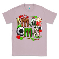 Lilac mama soccer with popcorn Classic Tee - texasbilliewilder
