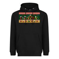 Black christmas with cross license plate Heavyweight Hoodie - BundleAndBundleShop
