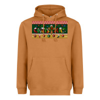 Meerkat christmas with cross license plate Heavyweight Hoodie - BundleAndBundleShop