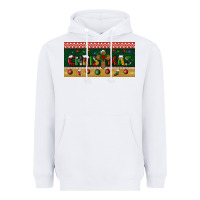 White christmas with cross license plate Heavyweight Hoodie - BundleAndBundleShop