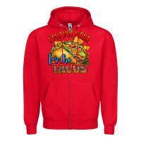 Red im just here for the tacos Zipper Hoodie - CTS Tumbler Store