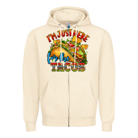 Sandshell im just here for the tacos Zipper Hoodie - CTS Tumbler Store