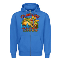 True Royal im just here for the tacos Zipper Hoodie - CTS Tumbler Store
