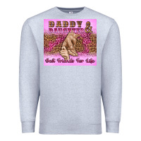 Heather Grey daddy and daughter best friends for life Premium Sweatshirt - Artiststas