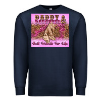 Navy daddy and daughter best friends for life Premium Sweatshirt - Artiststas