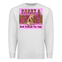 Oatmeal Heather daddy and daughter best friends for life Premium Sweatshirt - Artiststas