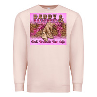 Pale Pink daddy and daughter best friends for life Premium Sweatshirt - Artiststas