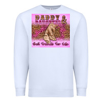 White daddy and daughter best friends for life Premium Sweatshirt - Artiststas