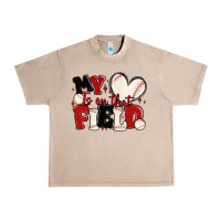 French Oak my heart is on that field baseball Urban Heavy Tee - MaliasSmallBusiness