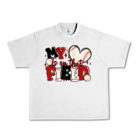 Lunar Rock my heart is on that field baseball Urban Heavy Tee - MaliasSmallBusiness