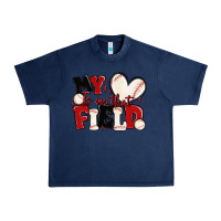 Navy my heart is on that field baseball Urban Heavy Tee - MaliasSmallBusiness