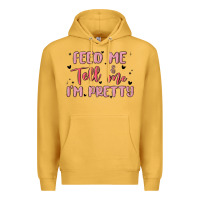 Mustard feed me and tell me im pretty Premium Hoodie - MaliasSmallBusiness