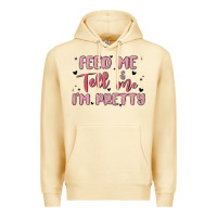 Pina Colada feed me and tell me im pretty Premium Hoodie - MaliasSmallBusiness
