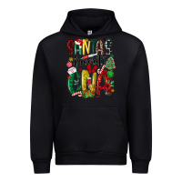 Black santas favorite cna nurse Urban Hoodie - MaliasSmallBusiness