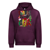 Mauve Wine santas favorite cna nurse Urban Hoodie - MaliasSmallBusiness