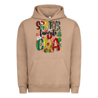 Pigment Burro santas favorite cna nurse Urban Hoodie - MaliasSmallBusiness
