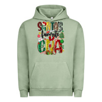 Pigment Oil Green santas favorite cna nurse Urban Hoodie - MaliasSmallBusiness
