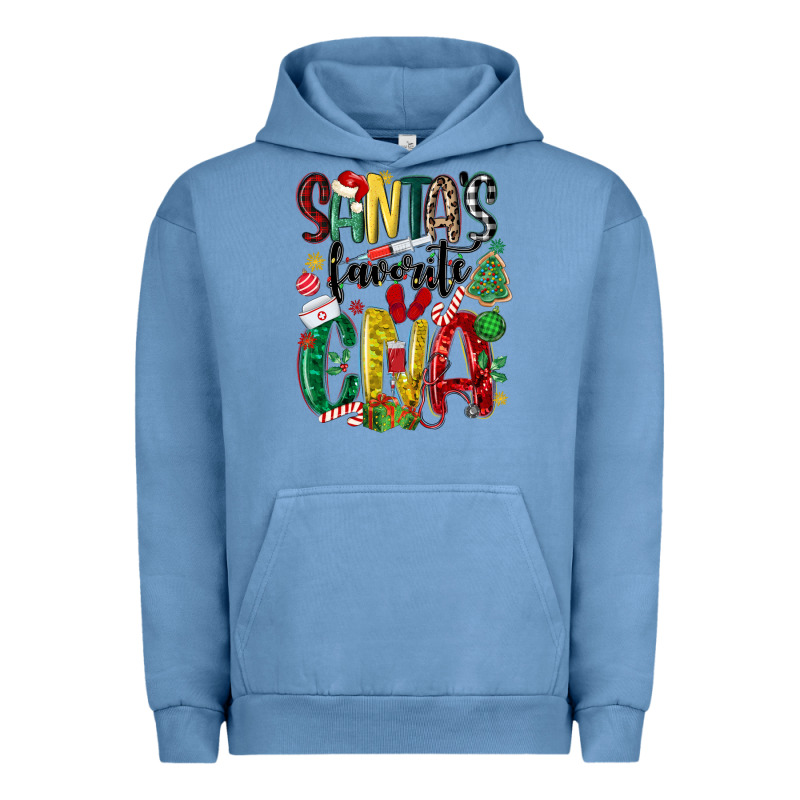 Santas Favorite Cna Nurse Urban Hoodie by MaliasSmallBusiness | Teevron
