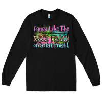 Black fancy like the race track on a date night Long Sleeve Tee - Zillion Design Studio
