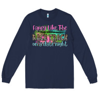 Navy fancy like the race track on a date night Long Sleeve Tee - Zillion Design Studio