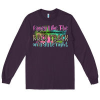 Plum fancy like the race track on a date night Long Sleeve Tee - Zillion Design Studio