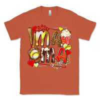 Copper mama softball baseball with popcorn Classic Tee - texasbilliewilder