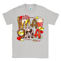 Moon Dust mama softball baseball with popcorn Classic Tee - texasbilliewilder