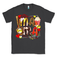 Smoke mama softball baseball with popcorn Classic Tee - texasbilliewilder