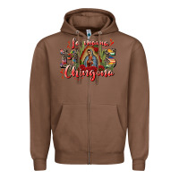Chestnut la mama mos chingona Zipper Hoodie - CTS Tumbler Store