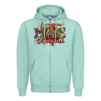 Seafoam la mama mos chingona Zipper Hoodie - CTS Tumbler Store
