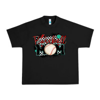 Black baseball mom Urban Heavy Tee - MaliasSmallBusiness