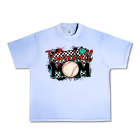 Grape Ice baseball mom Urban Heavy Tee - MaliasSmallBusiness