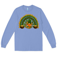 Colony Blue st patricks day rainbow Long Sleeve Tee - RanaPortraitStore