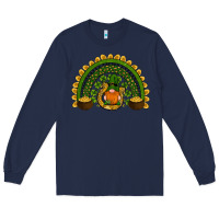 Navy st patricks day rainbow Long Sleeve Tee - RanaPortraitStore