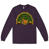 Plum st patricks day rainbow Long Sleeve Tee - RanaPortraitStore