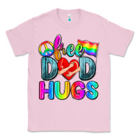 Bubblegum Pink free dad hugs Classic Tee - Zillion Design Studio