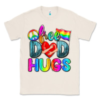 Natural free dad hugs Classic Tee - Zillion Design Studio