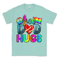 Seafoam free dad hugs Classic Tee - Zillion Design Studio