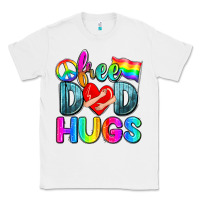 White free dad hugs Classic Tee - Zillion Design Studio