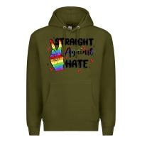Army Green gay pride Premium Hoodie - MaliasSmallBusiness