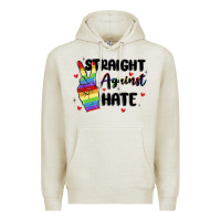 Oatmeal Heather gay pride Premium Hoodie - MaliasSmallBusiness