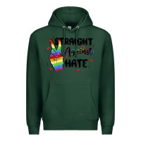 Sports Green gay pride Premium Hoodie - MaliasSmallBusiness