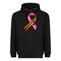 Black breast cancer sport ribbons Heavyweight Hoodie - AdoDesignShop