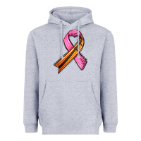 Breast Cancer Sport Ribbons Heavyweight Hoodie | Teevron